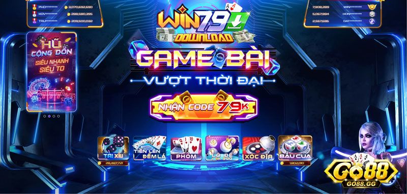 Giới thiệu cổng Game Bài Win 79